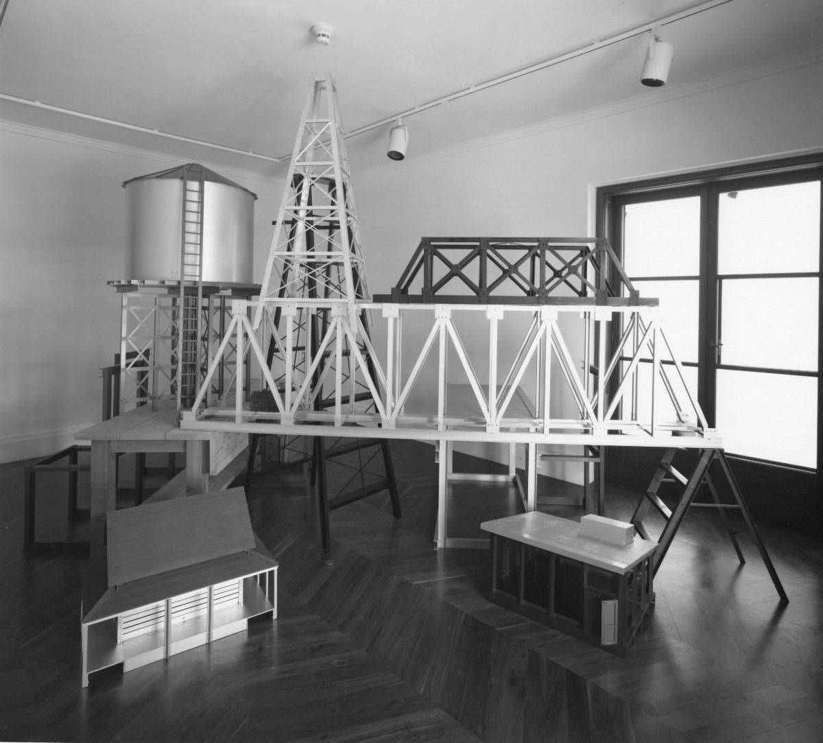 Siah Armajani, <em>Siah Armajani: Recent Work</em>, May 15 – October 31, 1993 (installation view, 1993)