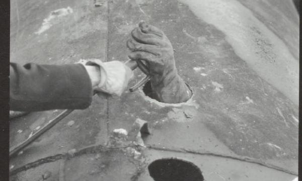 Alexander Liberman, <em>Adonai, </em>1970-71 (refabricated 2000), (installation view, 1972)