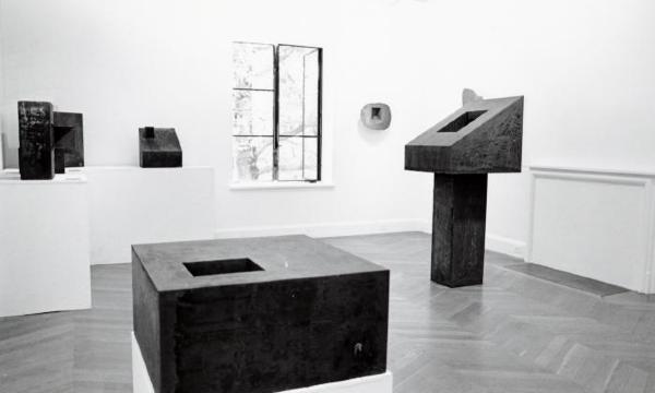 Marja Vallila, <em>Sculpture: A Study in Materials </em>exhibit, 1978 (installation view, 1978)