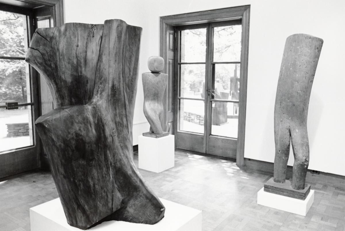 Raoul Hague, <em>Sculpture: A Study in Materials</em>, 1978 (installation view, 1978)