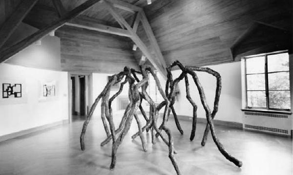 <em>Selections from the Storm King Art Center Collection&nbsp;</em>(installation view, 1974)<br />
Rosemarie Castoro, <em>Crunch</em>, 1974