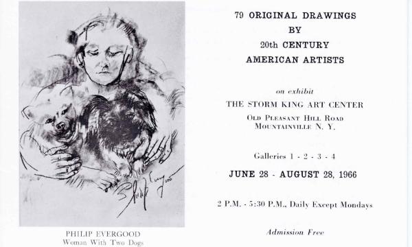 79 Original Drawings by 20th Century American Artists, June 28-August 28, 1966, exhibition brochure 