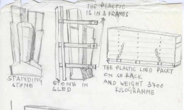 Karl Pfann, Sketches for <em>Trinity</em>, 1960