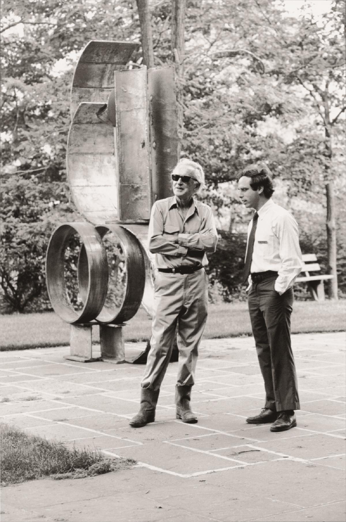 Alexander Liberman, David R. Collens, 1977 