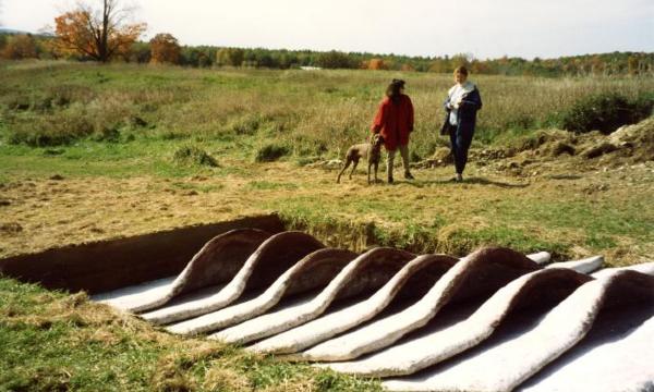Mia Westerlund Roosen, <em>Bethlehem Slouch</em>, 1993 (installation view, 1994)