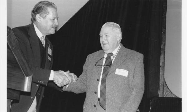 H. Peter Stern and William A. Rutherford <em>Landscape and Sculpture: Refuge and Prospect </em>symposium, Storm King Art Center, 2000