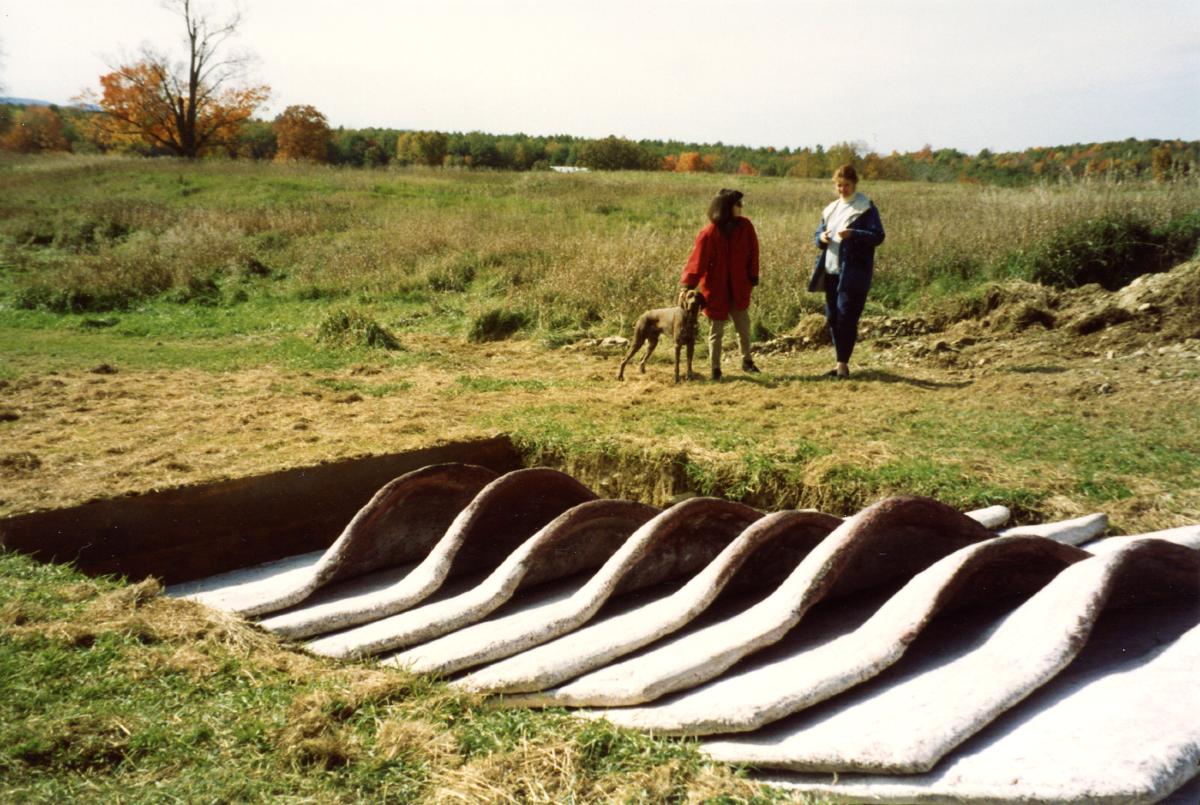Mia Westerlund Roosen, <em>Bethlehem Slouch</em>, 1993 (installation view, 1994)