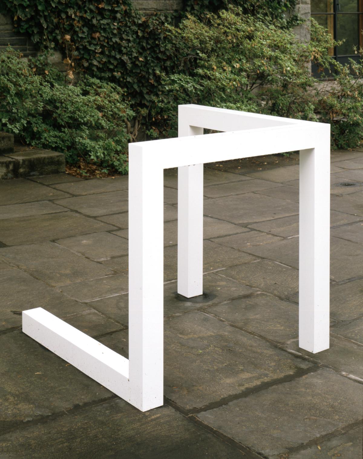 Sol Lewitt, <em>Incomplete Open Cubes 6-17, </em>1974 (installation view, 2008)