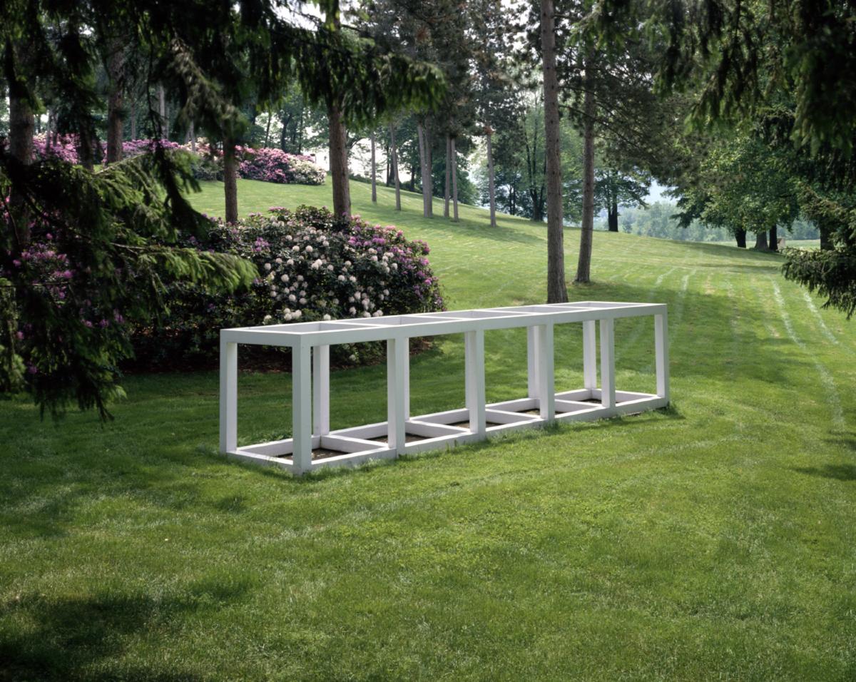 Sol Lewitt, <em>Five Modular Units, </em>1971 (installation view, 2008)