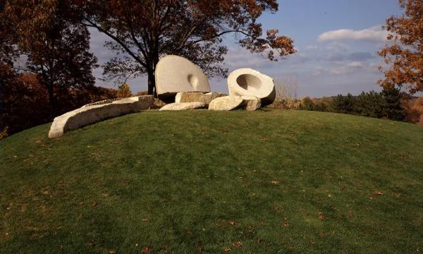 Isamu Noguchi, <em>Momo Taro, </em>1977-78 (installation view)