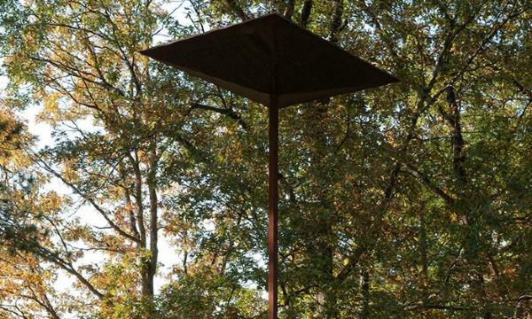 C. Oldenburg and C. van Bruggen, <em>Wayside Drainpipe</em>, 1979 (installation view, 2009)