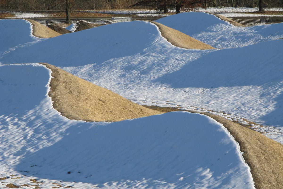 Maya Lin, <em>Wavefield, </em>2007-08 (installation view, 2008)