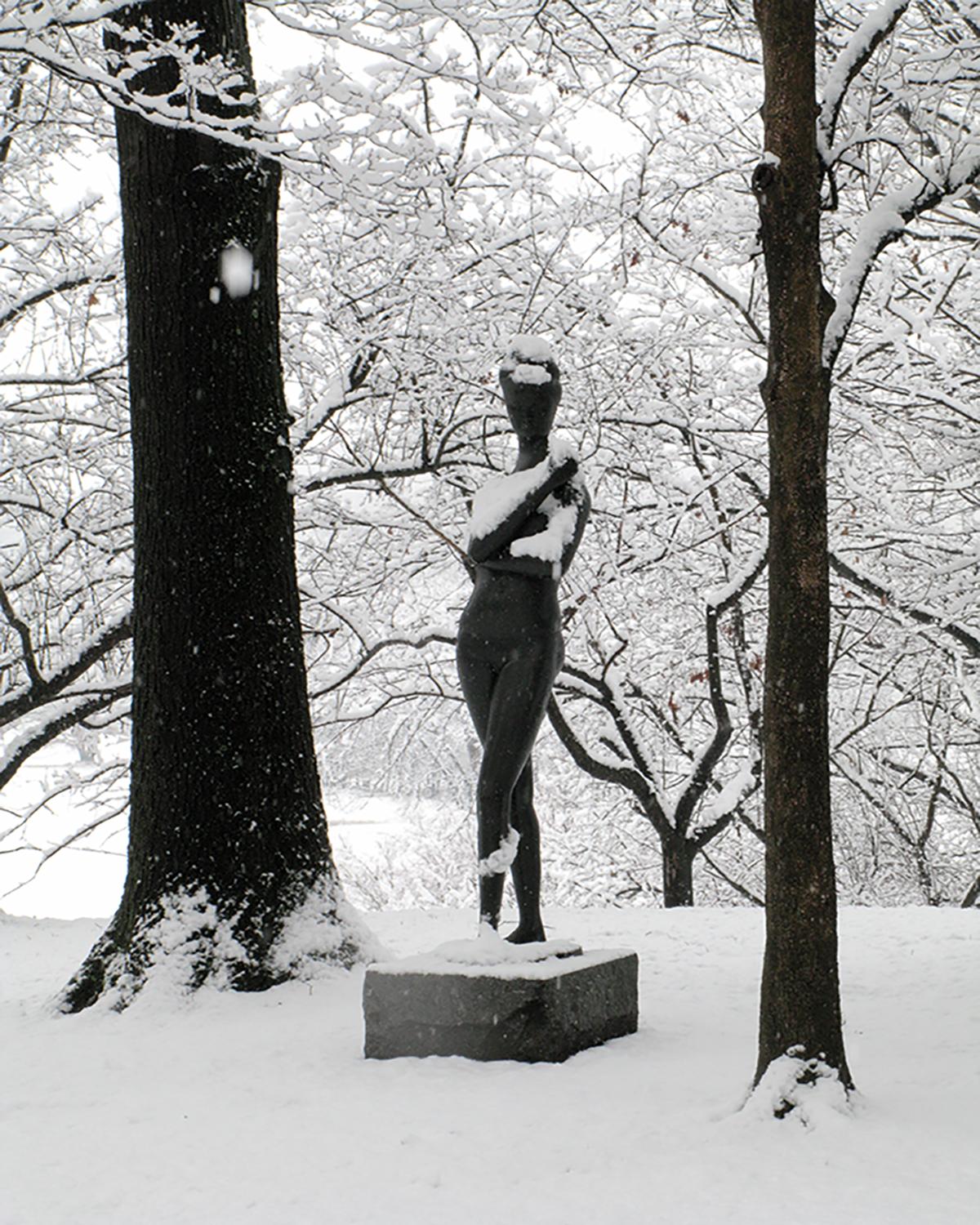 Emilio Greco, <em>Tall Bather No.1, </em>1956 (installation view, 2008)
