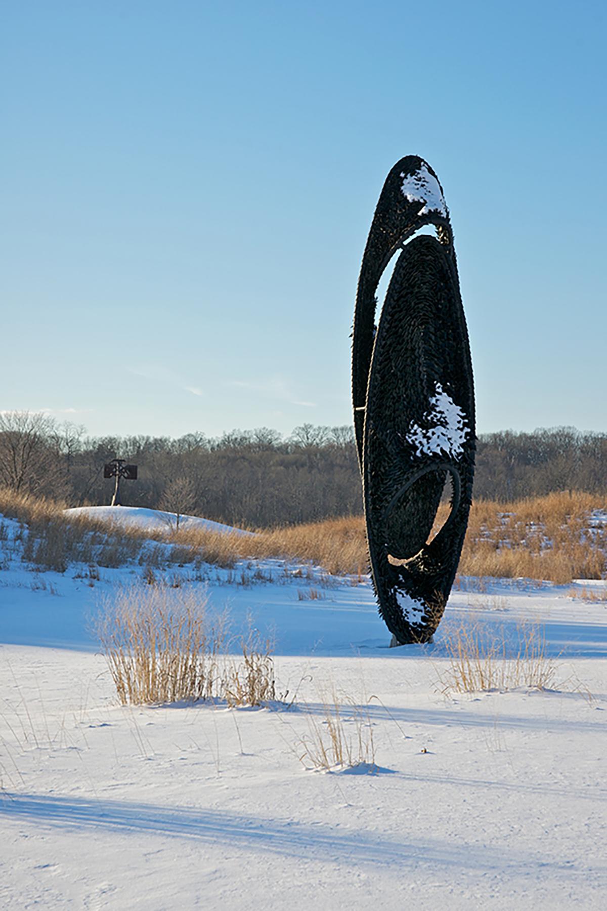 Chakaia Booker, <em>Foci</em>, 2010 (installation view, 2011)