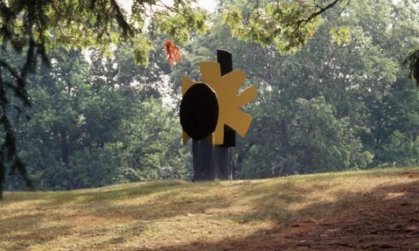 Adolph Gottlieb, <em>Petaloid</em>, 1967-68 (installation view, 2001)