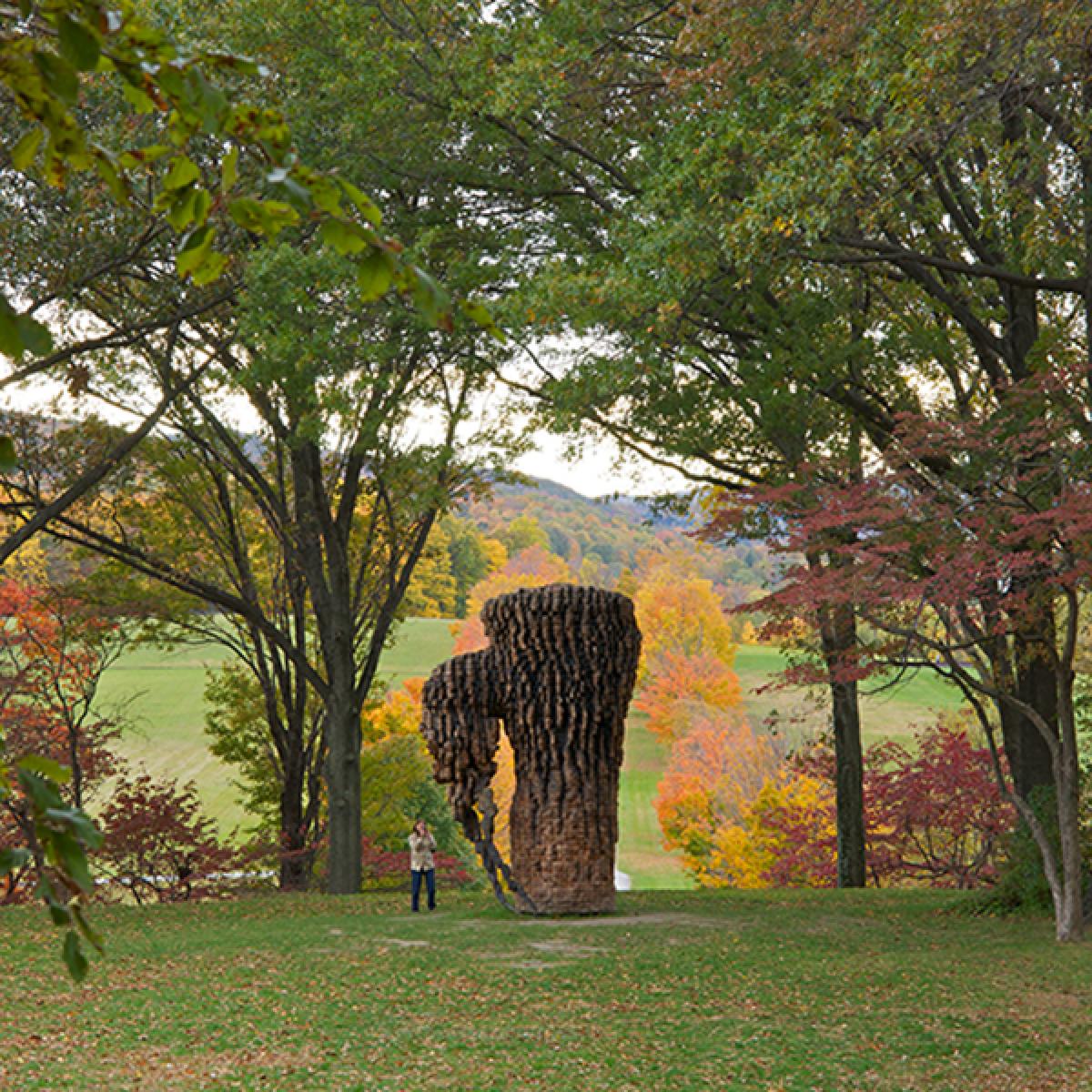 Ursula von Rydingsvard, Luba, 2009-10 (installation view, 2010)