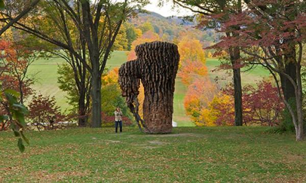 Ursula von Rydingsvard, Luba, 2009-10 (installation view, 2010)