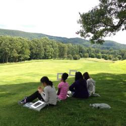 Black Rock Forest class, Storm King Art Center, 2013