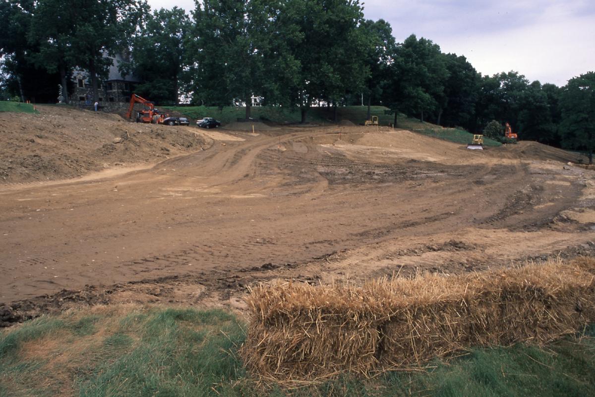 Construction on East Hill, Nelson, 1999