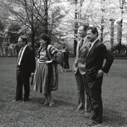 H. Peter Stern, J. Carter Brown, <em>Landscape and Sculpture: Refuge and Prospect S</em>ymposium, Storm King Art Center, 2000