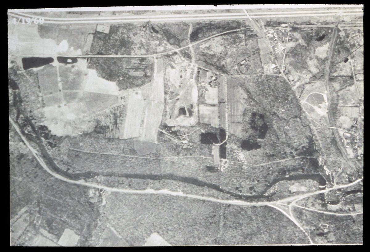 Storm King Art Center (aerial view, 1960)