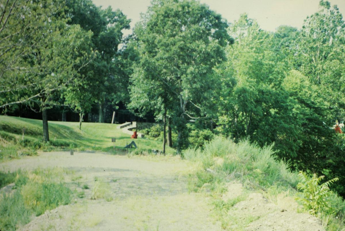 East hillside, Storm King Art Center, 1977-1978