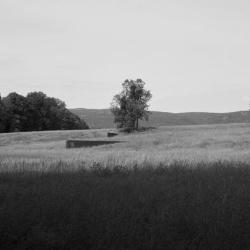 Richard Serra, <i>Schunnemunk Fork</i>, 1990&ndash;91 (installation view, 2011)