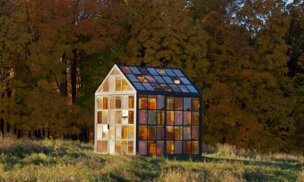 William Lamson, <em>Solarium</em>, 2012<br />
(installation view, 2012)