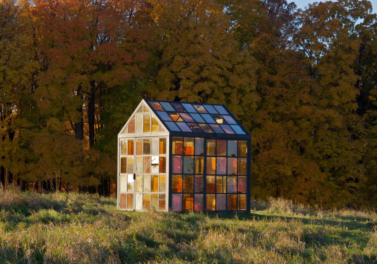 William Lamson, <em>Solarium</em>, 2012<br />
(installation view, 2012)