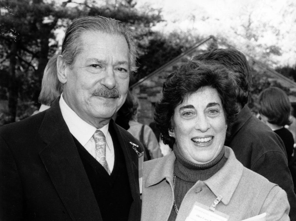 H. Peter Stern, Alice Cary Brown, <em>Landscape and Sculpture: Refuge and Prospect </em>symposium, Storm King Art Center, 2000