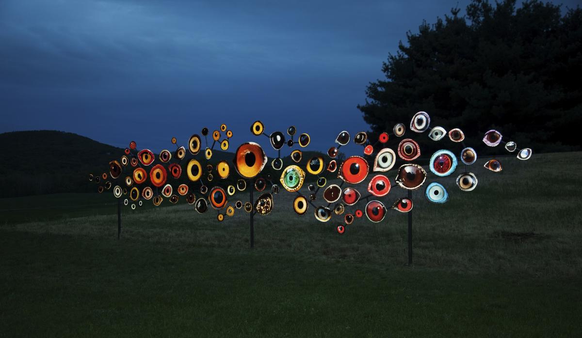 Jenny Kendler, <em>Birds Watching</em>, 2018 (installation view, 2018)