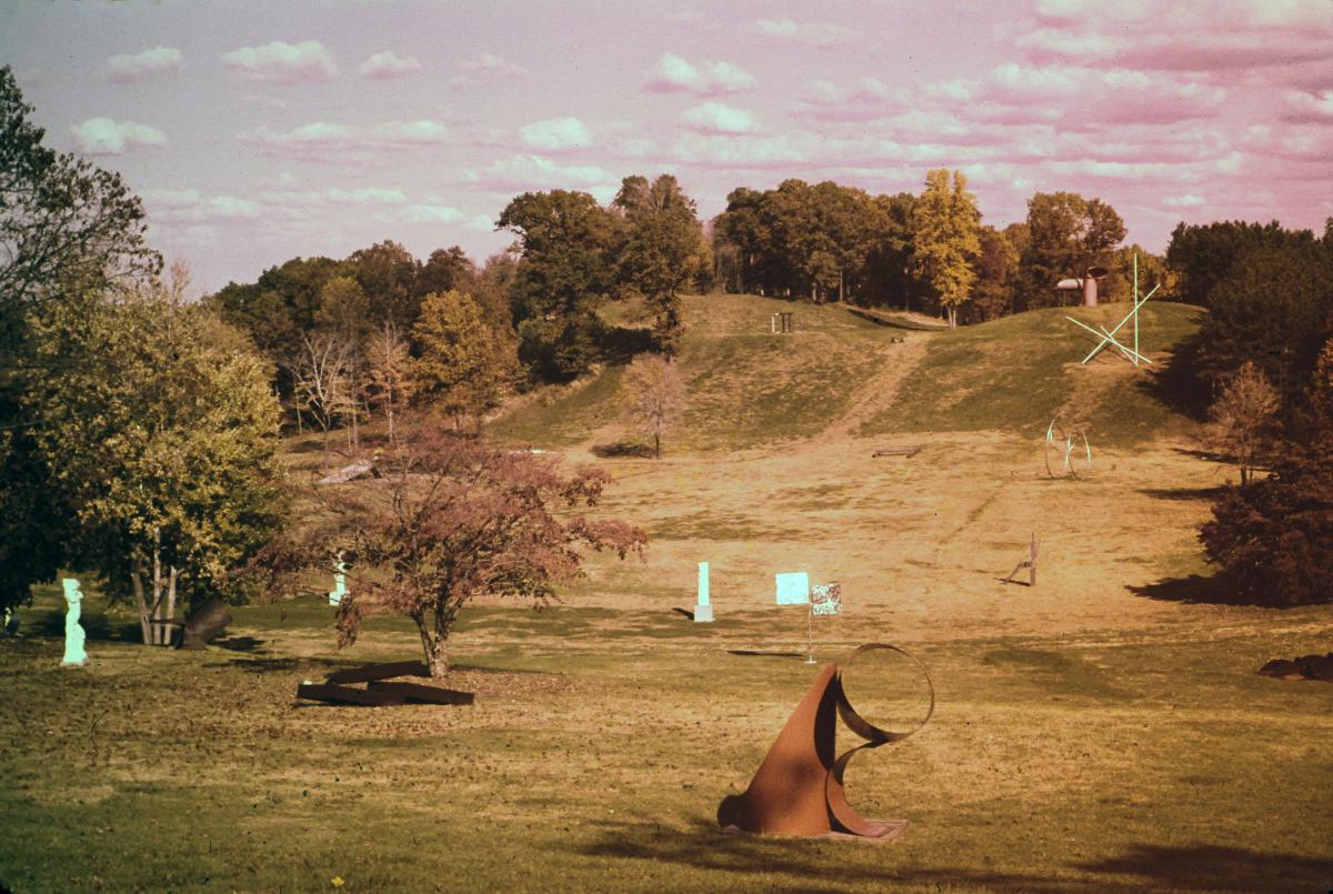Kenneth Snelson, Alexander Liberman, Storm King Art Center, 1974