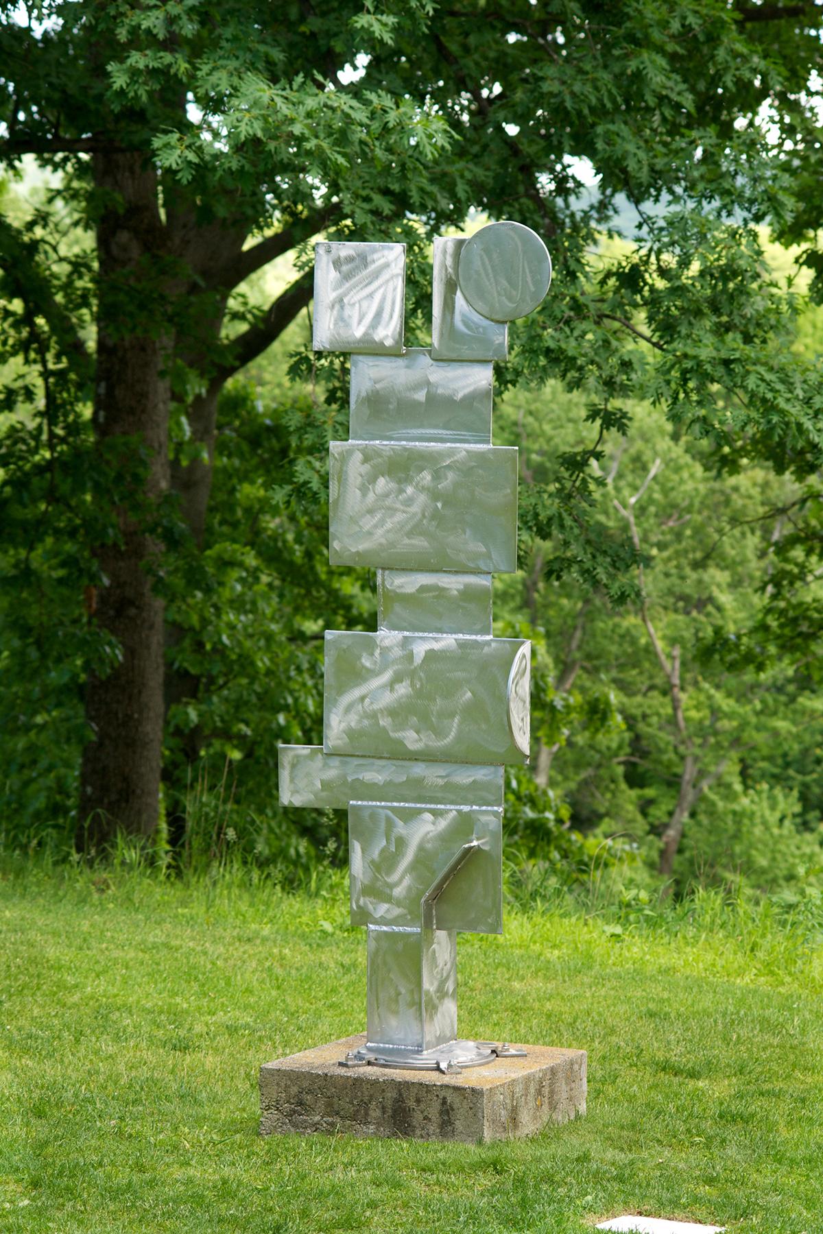 David Smith, <em>XI Books III Apples</em>, 1959 (installation view, 2017)
