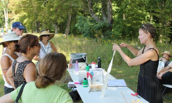 Kristen Jensen, <em>Enable Uncontrol, Wanderings and Wonderings</em>, Storm King Art Center, 2017
