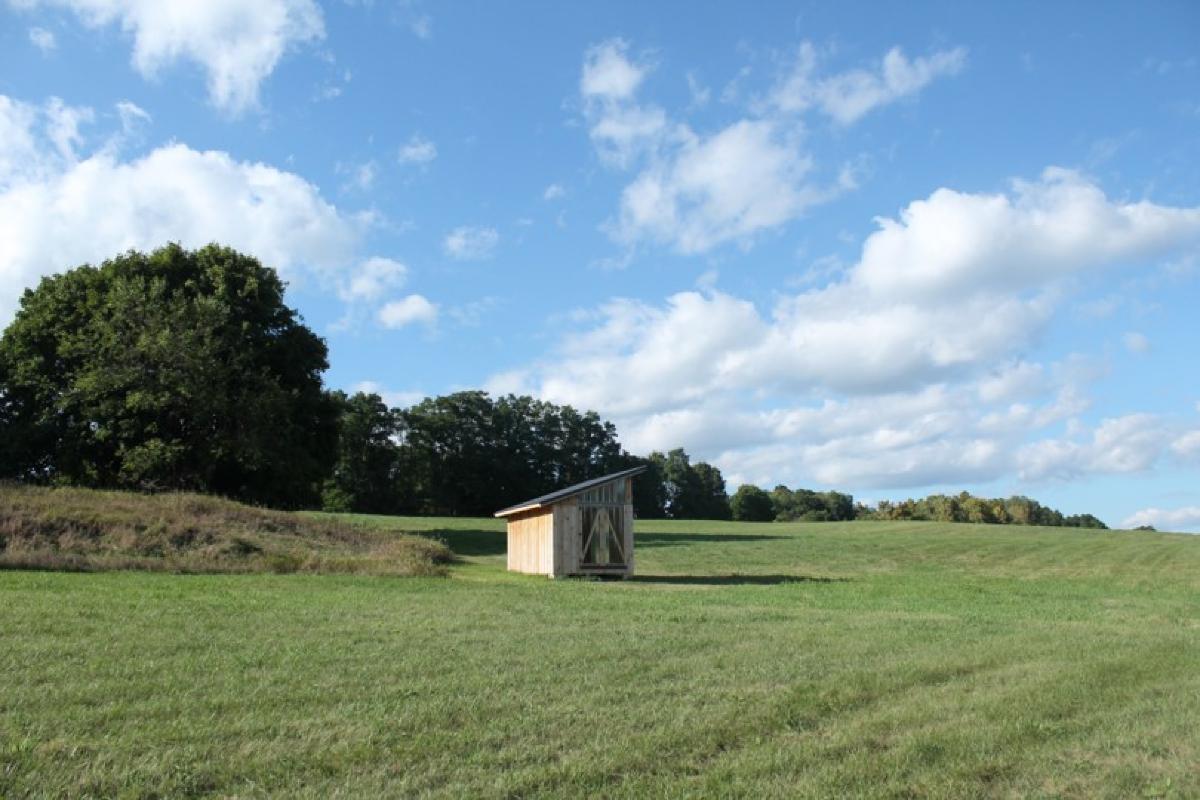 Shandaken studio, Storm King Art Center, 2017