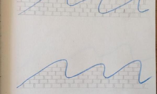 Carey Denniston, drawing, Shandaken: Storm King, 2015