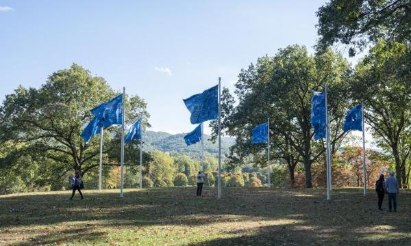 Kiki Smith,<em> river light</em>, 2019<br />
(installation view, 2020)