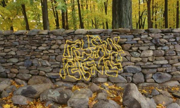 Andy Goldsworthy, <i>Storm King Wall</i>, 1997&ndash;98 (installation, 1997)