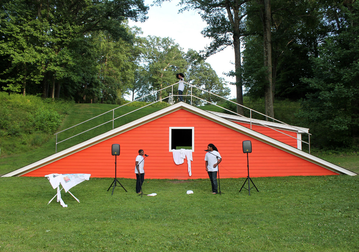 Lachell Workman, <i>R.I.P. Tees: A Meditation on the Archive of Mourning,&nbsp;</i>Shandaken: Storm King, 2017