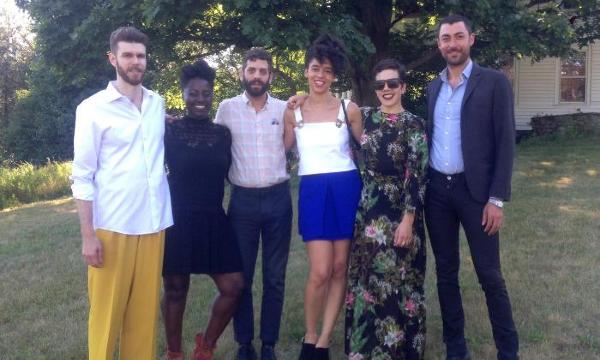 Nicholas Weist (far right), Storm King: Shandaken, 2015