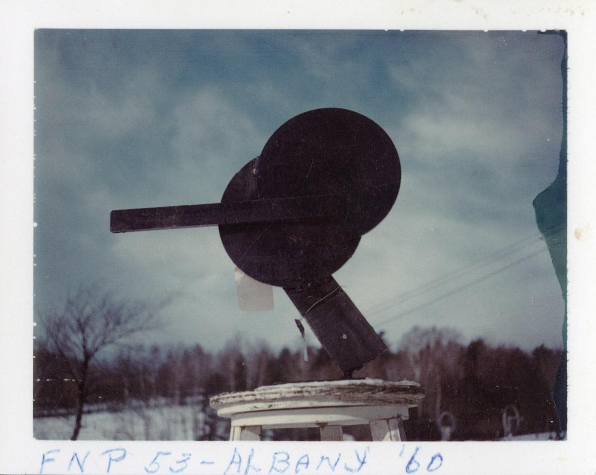 David Smith, <em>Albany I</em>, 1959 (studio visit, 1967)