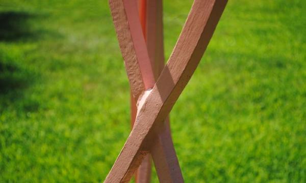 David Smith,<i> Study in Arcs</i>, 1957 (detail, 2021)