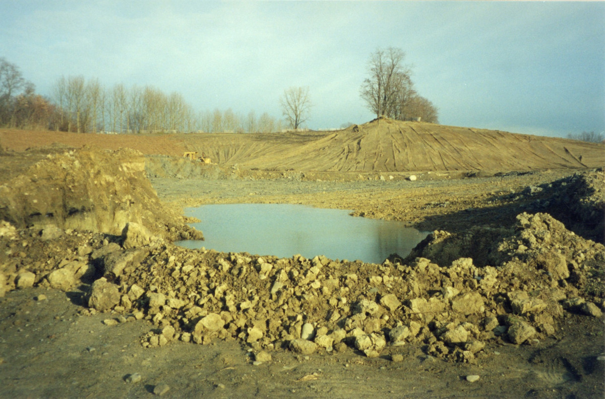 Gravel pit, Storm King Art Center, 1999
