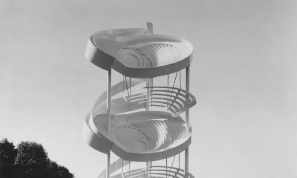 Alice Aycock, <i>Three-Fold Manifestation II</i>, 1987 (refabricated 2006) (installation view)