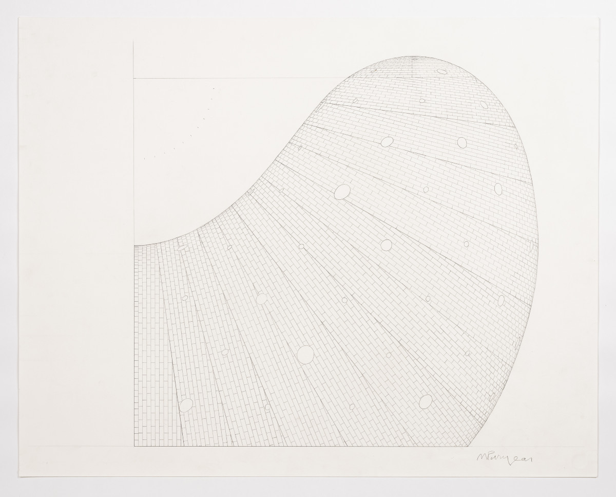 Brick Sculpture for Storm King Art Center (Thirteen segments)