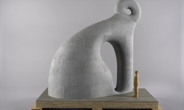 Maquette for Creature from Iddefjord