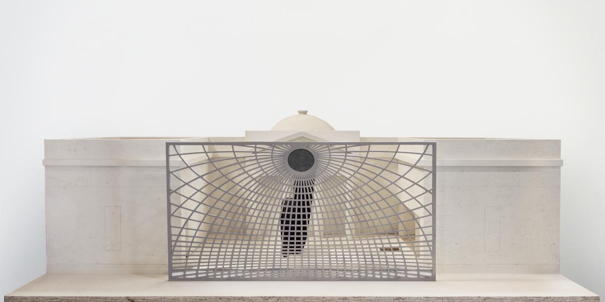 Maquette for Swallowed Sun (Monstrance and Volute)