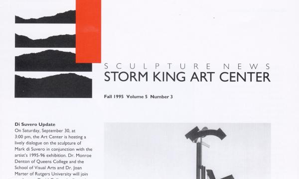 Storm King Art Center Newsletter, Fall 1995