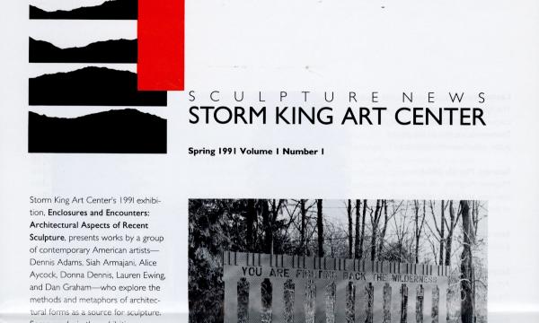 Storm King Art Center Newsletter, Spring 1991
