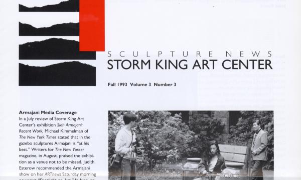 Storm King Art Center Newsletter, Fall 1993